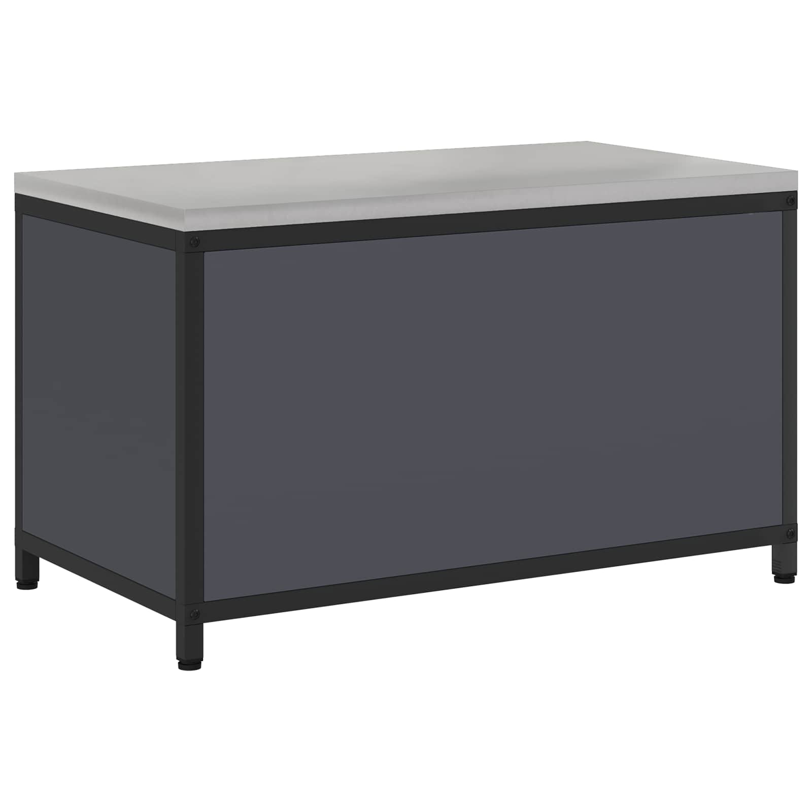 Stoccaggio in cucina HATTEM Antracite 90 x 50 x 53 cm Acciaio | homemem39