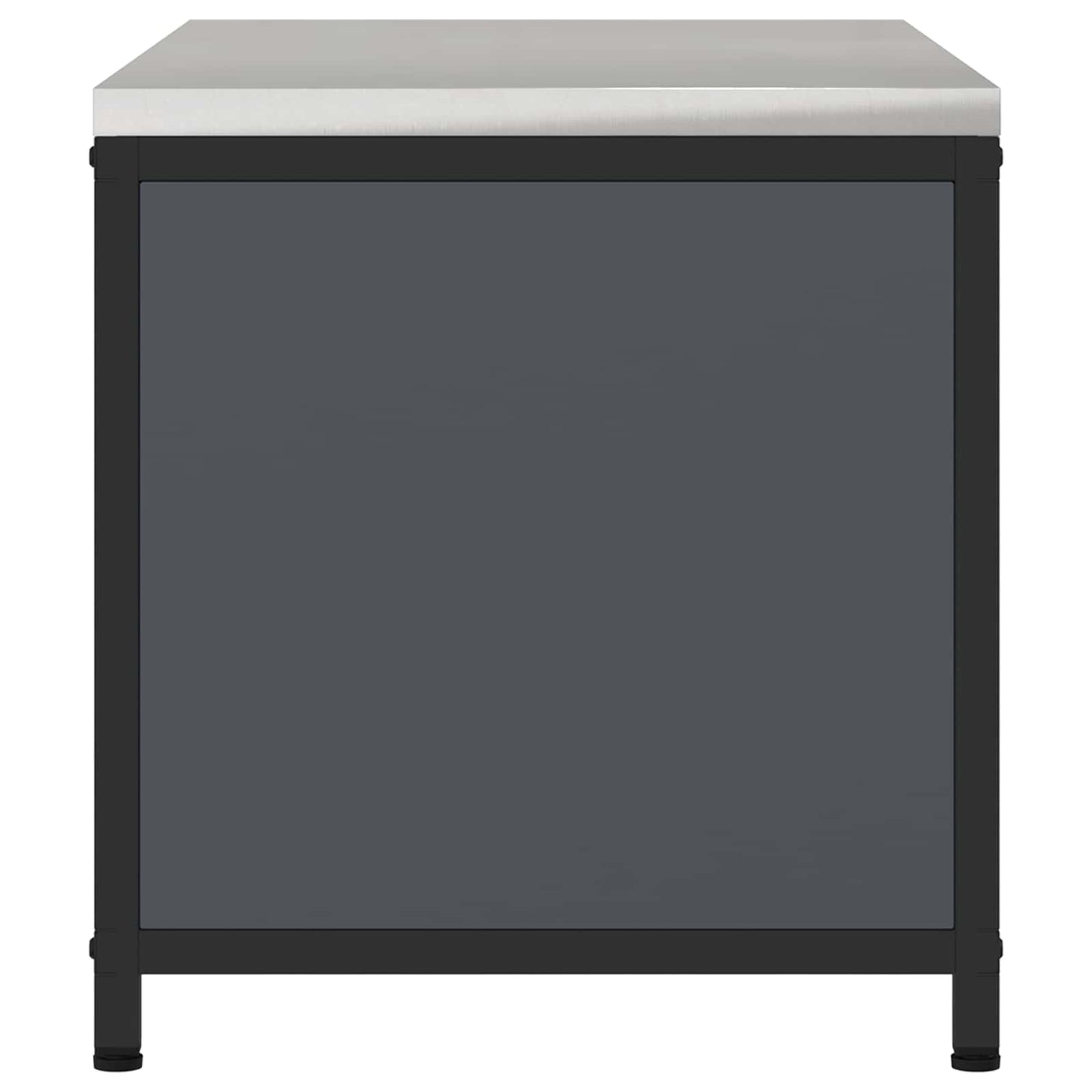 Stoccaggio in cucina HATTEM Antracite 90 x 50 x 53 cm Acciaio | homemem39