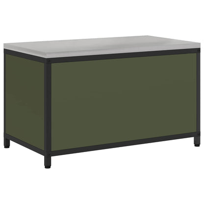 Stoccaggio in cucina HATTEM Verde Oliva 90 x 50 x 53 cm Acciaio