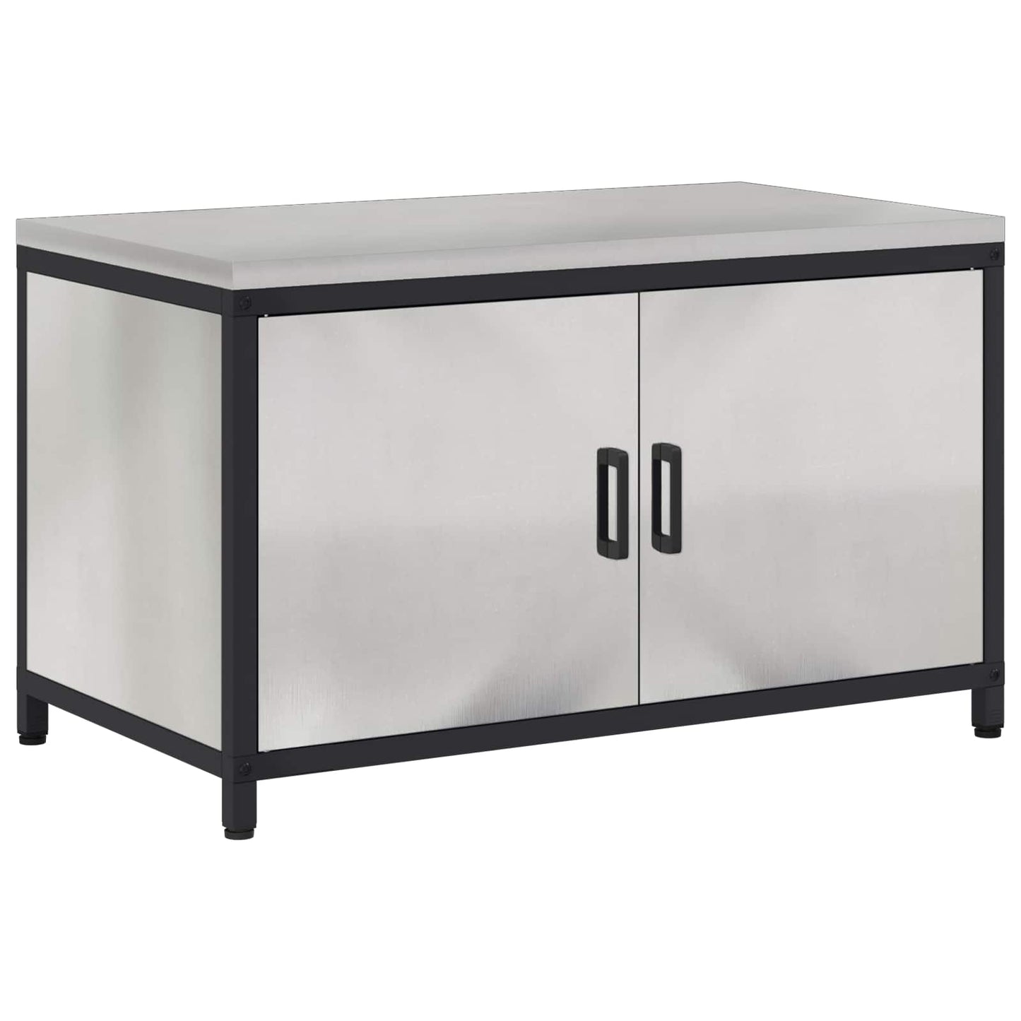 Stoccaggio in cucina HATTEM Argento 90 x 50 x 53 cm Acciaio | homemem39