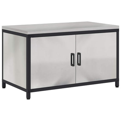 Stoccaggio in cucina HATTEM Argento 90 x 50 x 53 cm Acciaio | homemem39