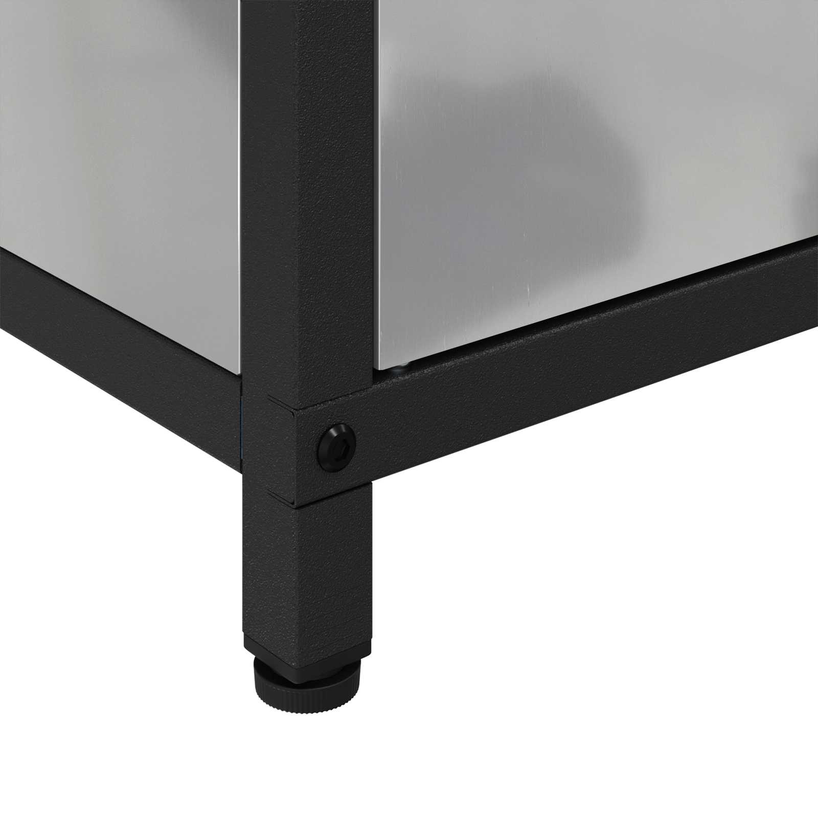 Stoccaggio in cucina HATTEM Argento 90 x 50 x 53 cm Acciaio | homemem39