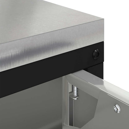 Stoccaggio in cucina HATTEM Argento 90 x 50 x 53 cm Acciaio