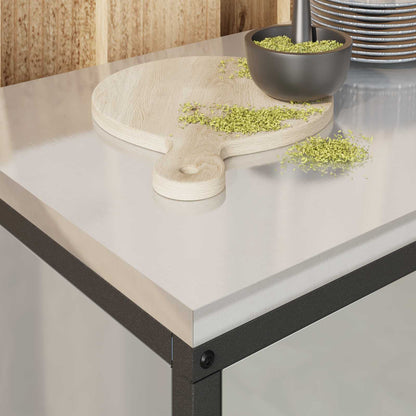 Stoccaggio in cucina HATTEM Argento 90 x 50 x 53 cm Acciaio | homemem39