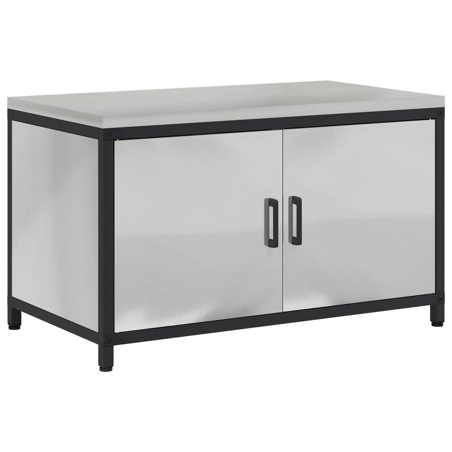 Stoccaggio in cucina HATTEM Argento 90 x 50 x 53 cm Acciaio | homemem39