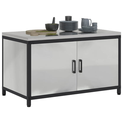 Stoccaggio in cucina HATTEM Argento 90 x 50 x 53 cm Acciaio
