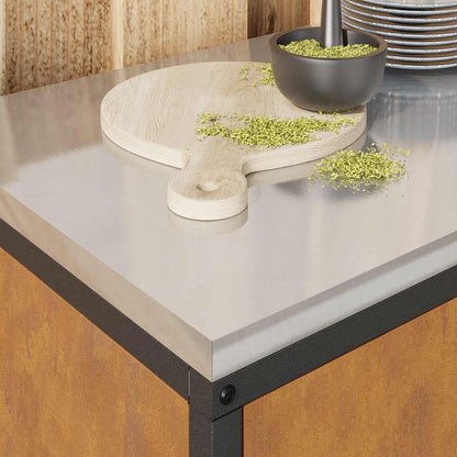 Stoccaggio in cucina HATTEM Ruggine 90 x 50 x 53 cm Acciaio | homemem39