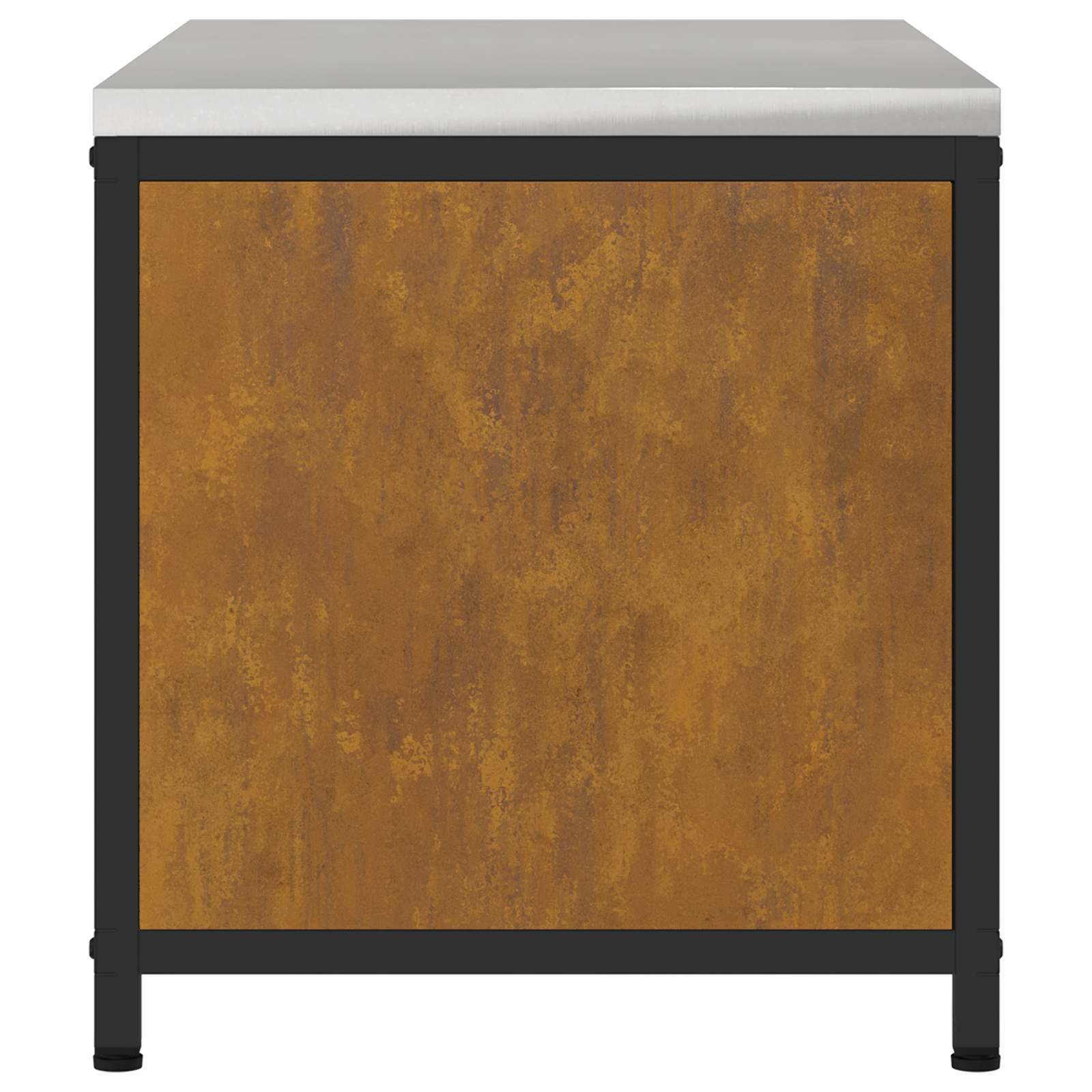 Stoccaggio in cucina HATTEM Ruggine 90 x 50 x 53 cm Acciaio | homemem39