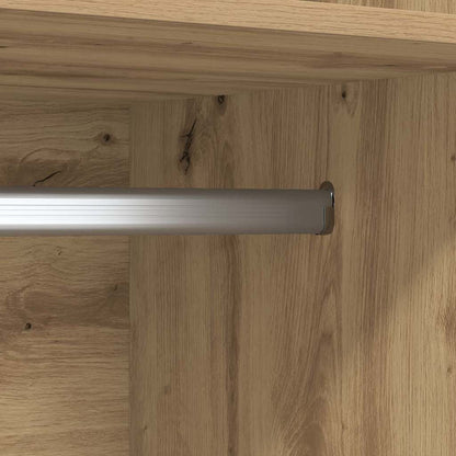 Guardaroba con lo scaffale Rovere artigianale 50 x 50 x 200 cm