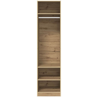 Guardaroba con lo scaffale Rovere artigianale 50 x 50 x 200 cm