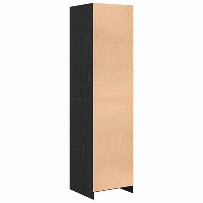 Guardaroba Rovere Nero 50 x 50 x 200 cm Legno multistrato