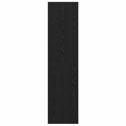Guardaroba Rovere Nero 50 x 50 x 200 cm Legno multistrato | homemem39
