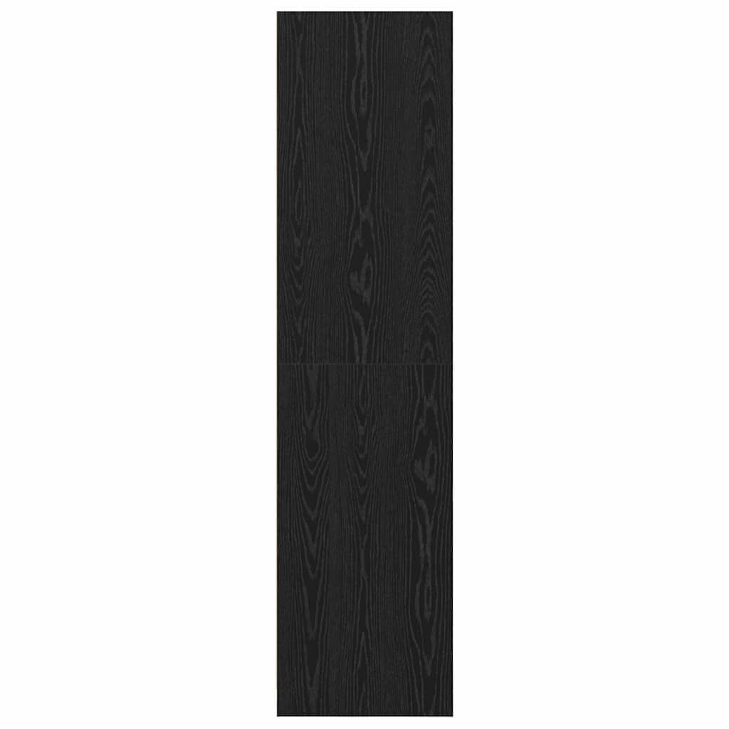 Guardaroba Rovere Nero 50 x 50 x 200 cm Legno multistrato