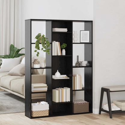 Divider per stanze Rovere Nero 100 x 24 x 140 cm | homemem39