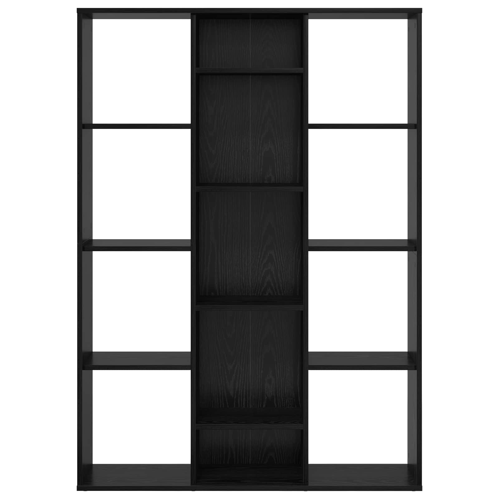 Divider per stanze Rovere Nero 100 x 24 x 140 cm | homemem39