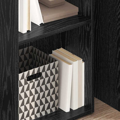 Libreria Rovere Nero 40 x 30 x 114 cm Legno multistrato | homemem39