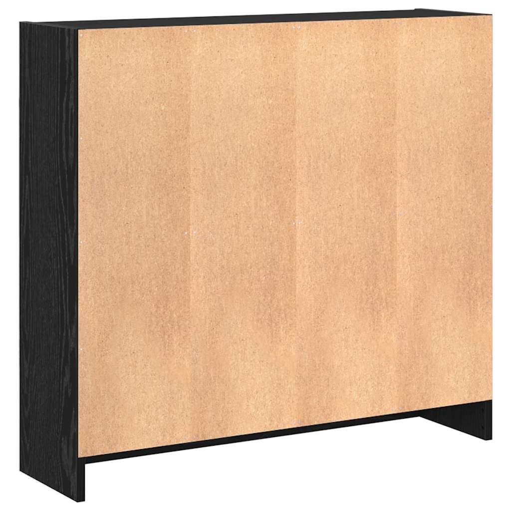 Libreria Rovere Nero 80 x 24 x 76 cm Legno multistrato