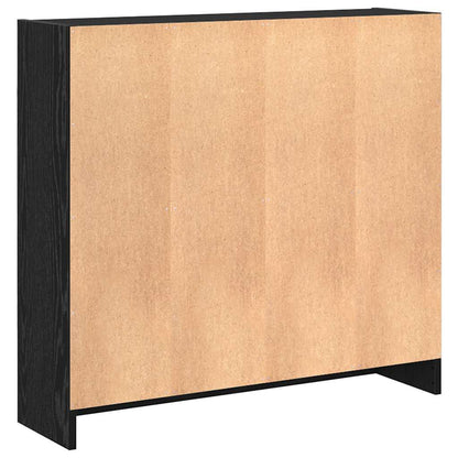 Libreria Rovere Nero 80 x 24 x 76 cm Legno multistrato