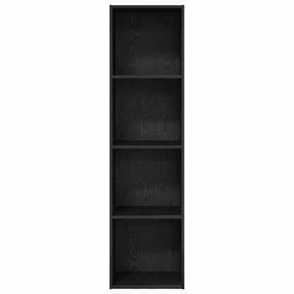 Libreria Rovere Nero 40 x 30 x 152 cm Legno multistrato | homemem39