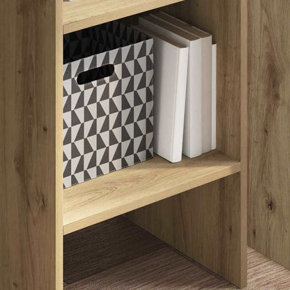 Armadio per Libri Rovere artigianale 40 x 35 x 180 cm