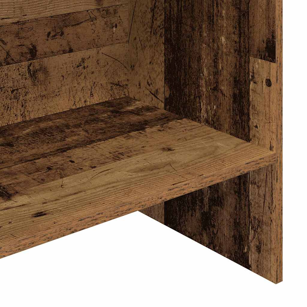 Armadio per Libri Legno vecchio 60 x 35 x 180 cm