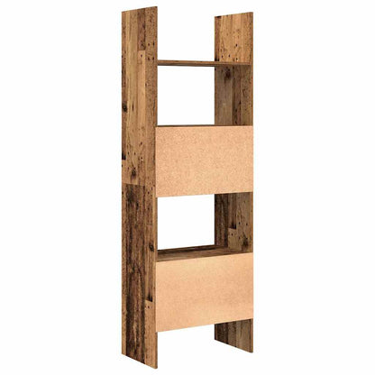 Armadio per Libri Legno vecchio 60 x 35 x 180 cm