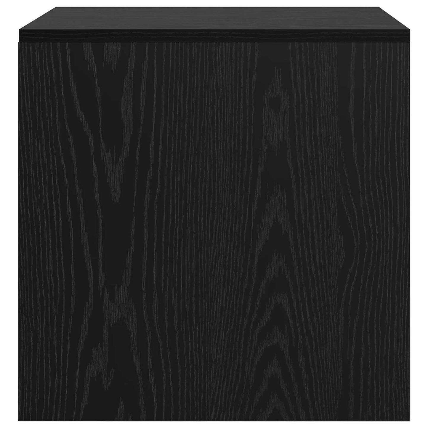 Tavolino da salotto 3 pcs Rovere Nero Legno multistrato