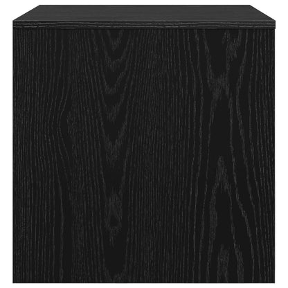 Tavolino da salotto 3 pcs Rovere Nero Legno multistrato