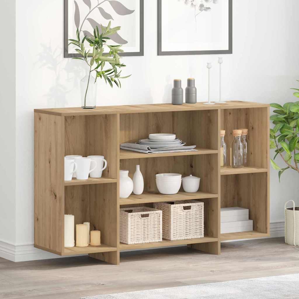 Credenza Rovere artigianale 120 x 30 x 75 cm Legno multistrato