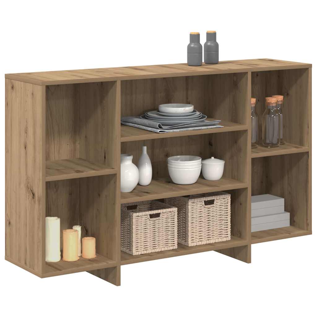 Credenza Rovere artigianale 120 x 30 x 75 cm Legno multistrato