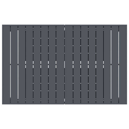 Tavolo allungabile 2 pcs Antracite 210 x 90 x 73 cm Acciaio