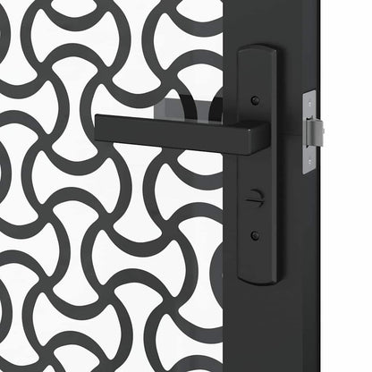 Porta in vetro Traforo Nero 83 x 3,5 x 201,5 cm Alluminio | homemem39