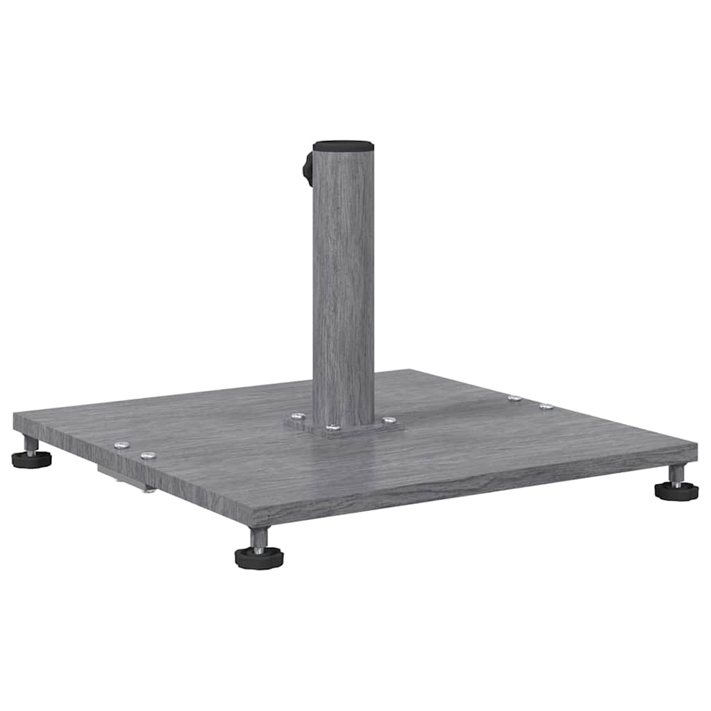 Base per Ombrello da Esterno Aspetto legno grigio scuro - homemem39