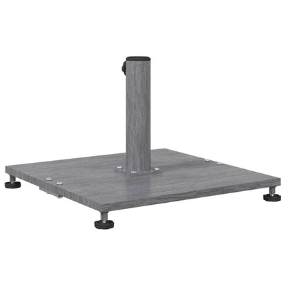Base per Ombrello da Esterno Aspetto legno grigio scuro - homemem39