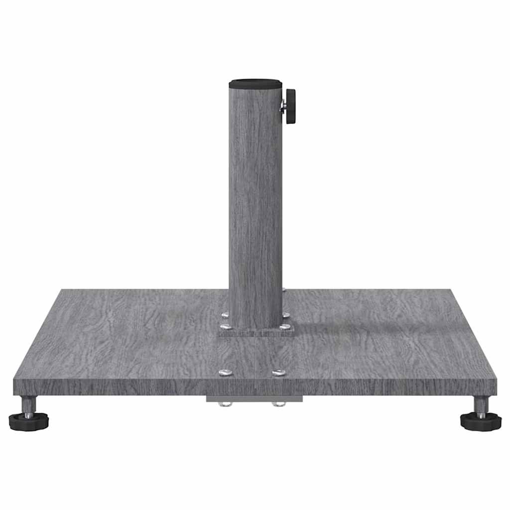 Base per Ombrello da Esterno Aspetto legno grigio scuro - homemem39