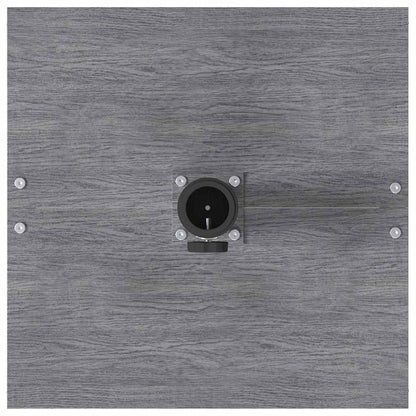 Base per Ombrello da Esterno Aspetto legno grigio scuro - homemem39