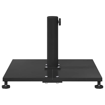 Base per Ombrello da Esterno Nero 45 x 45 x 31 cm Acciaio - homemem39