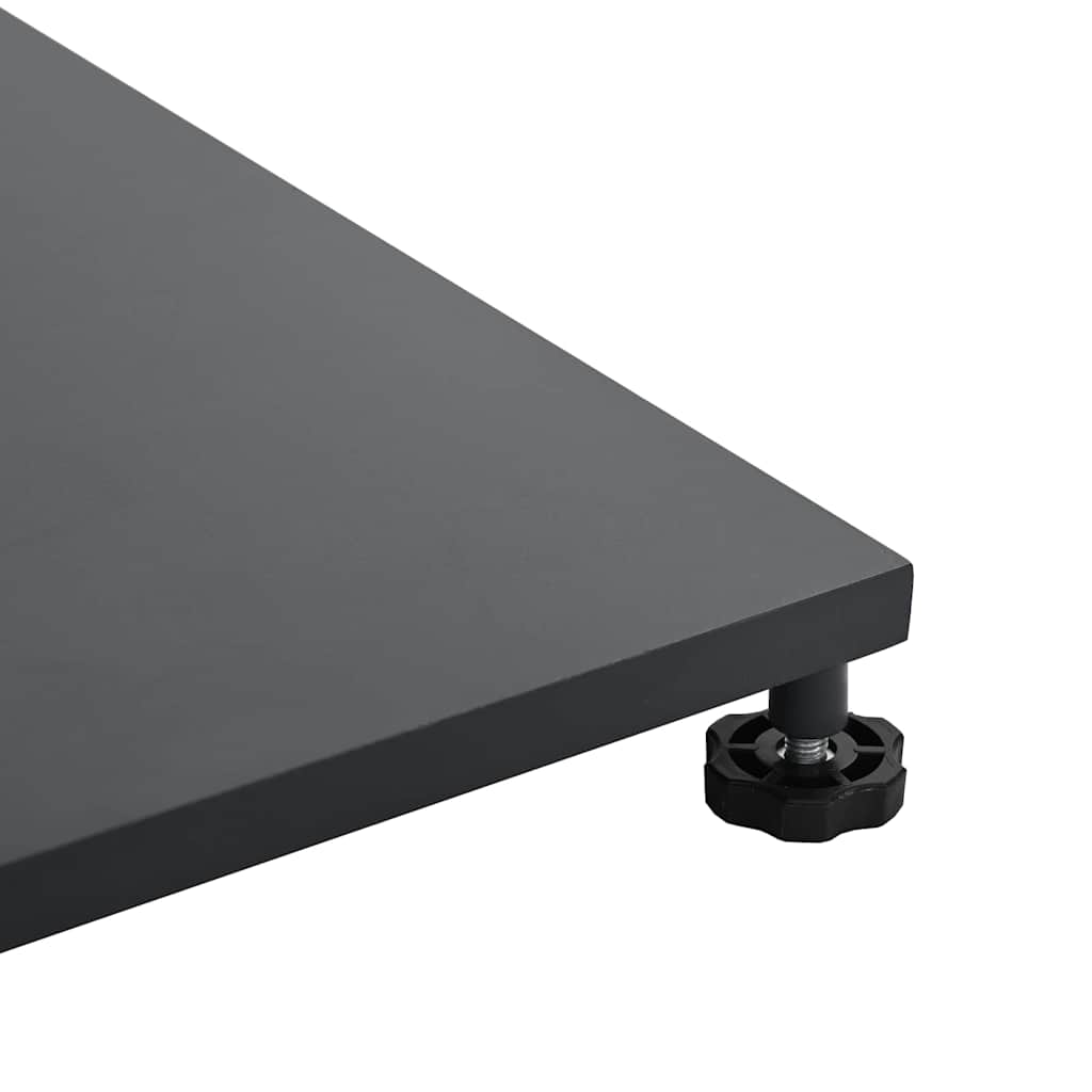 Base per Ombrello da Esterno Grigio scuro 45 x 45 x 31 cm - homemem39