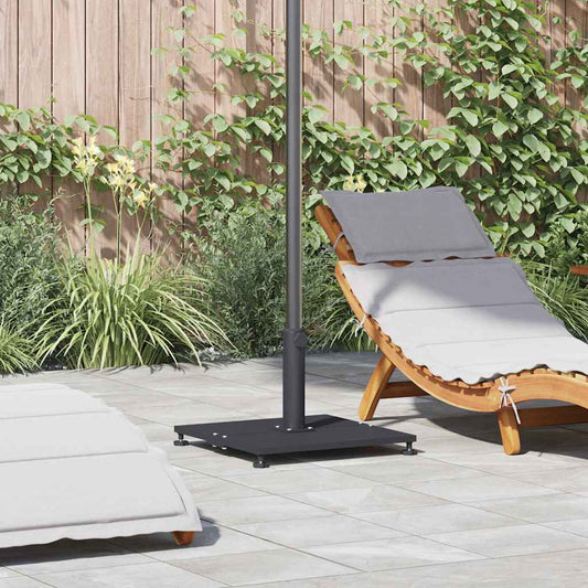 Base per Ombrello da Esterno Grigio scuro 45 x 45 x 31 cm - homemem39