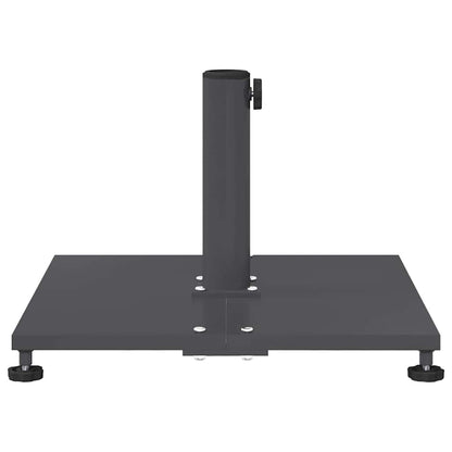 Base per Ombrello da Esterno Grigio scuro 45 x 45 x 31 cm - homemem39