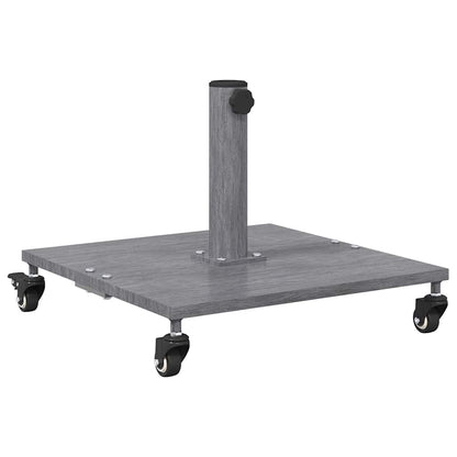 Base per Ombrello da Esterno Aspetto legno grigio scuro - homemem39