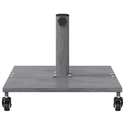 Base per Ombrello da Esterno Aspetto legno grigio scuro - homemem39
