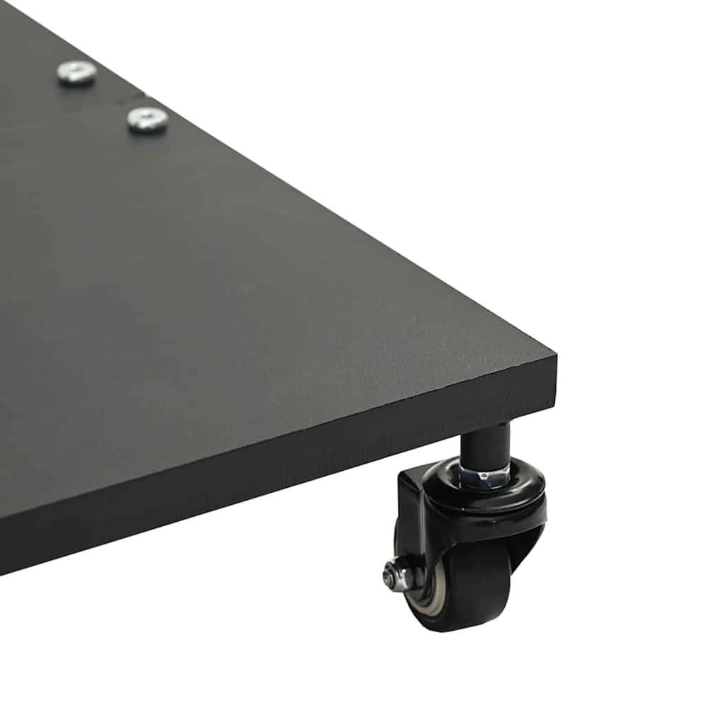 Base per Ombrello da Esterno Nero 45 x 45 x 31 cm Acciaio - homemem39