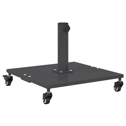 Base per Ombrello da Esterno Grigio scuro 45 x 45 x 31 cm - homemem39
