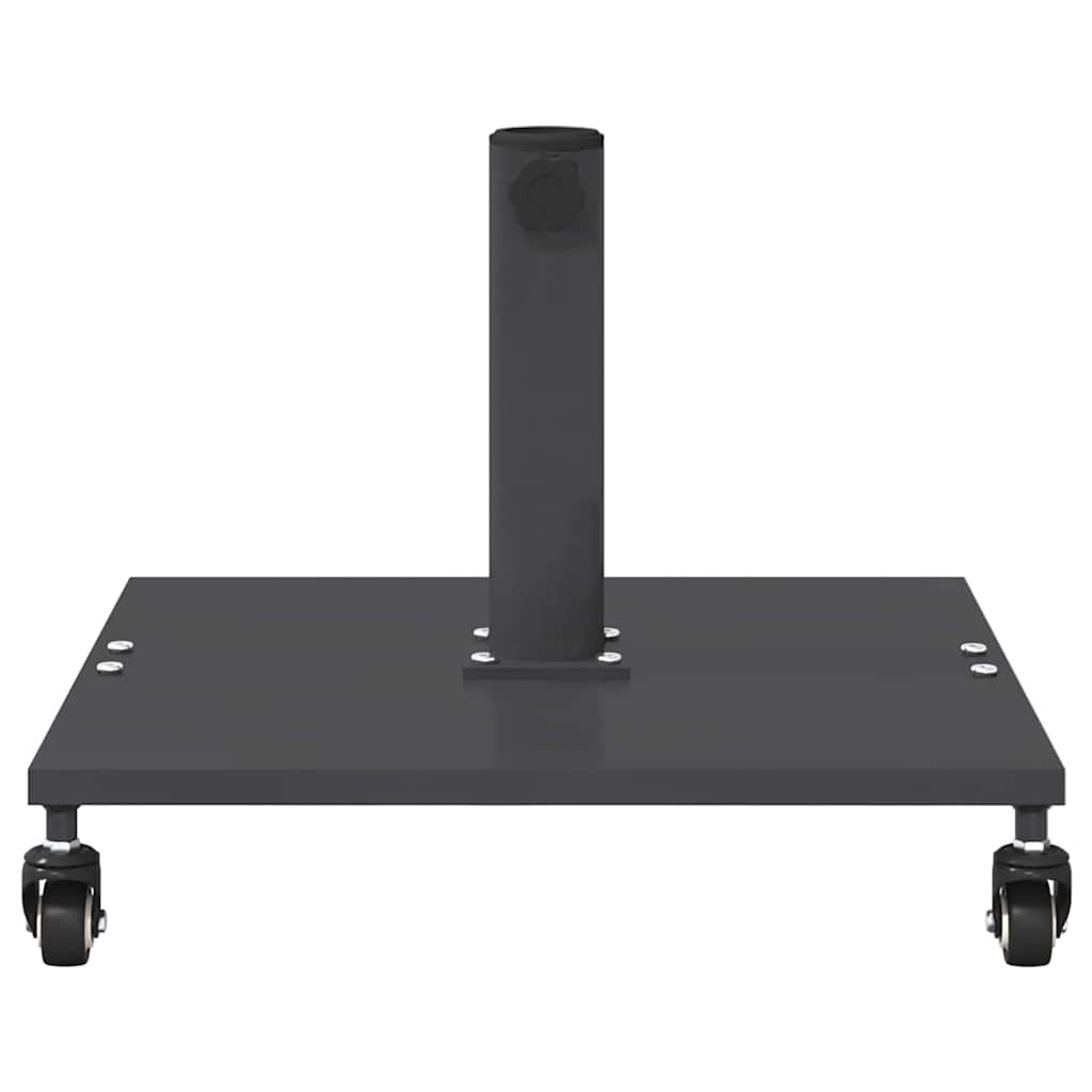 Base per Ombrello da Esterno Grigio scuro 45 x 45 x 31 cm - homemem39