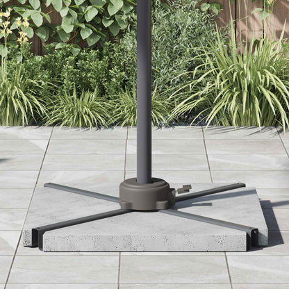 Base per ombrellone Argento 23 x 14 x 6 cm