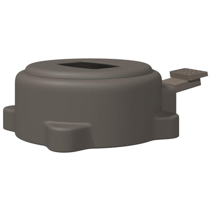 Base per ombrellone Argento 23 x 14 x 6 cm