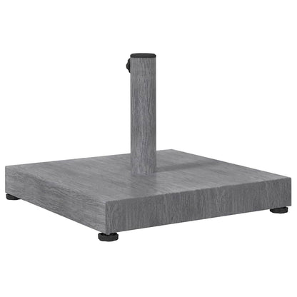 Base per Ombrello da Esterno Aspetto legno grigio scuro - homemem39