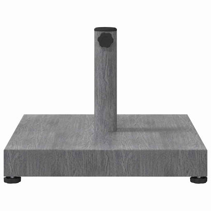 Base per Ombrello da Esterno Aspetto legno grigio scuro - homemem39
