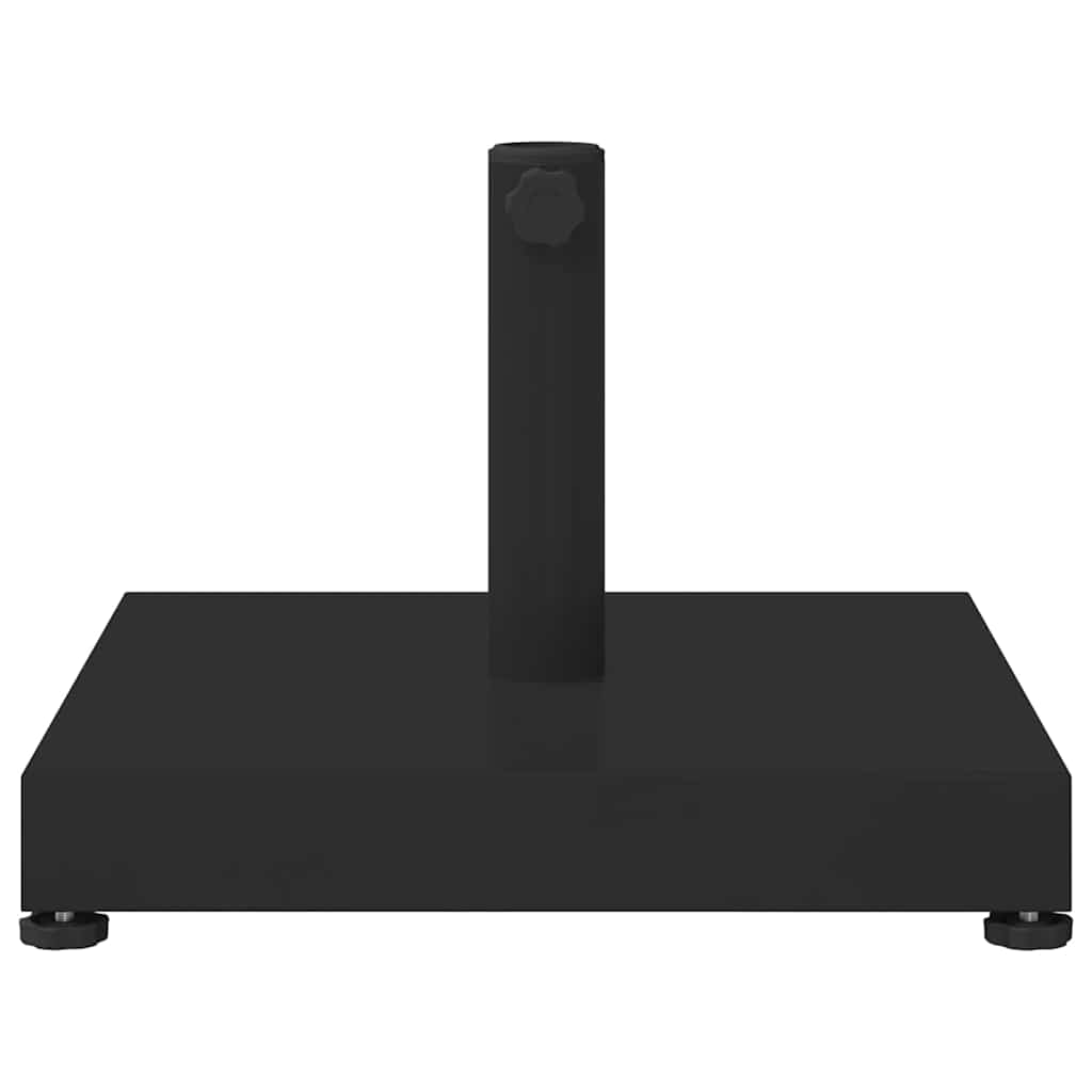 Base per Ombrello da Esterno Regolabile Nero 45 x 45 x 31.5 cm - homemem39
